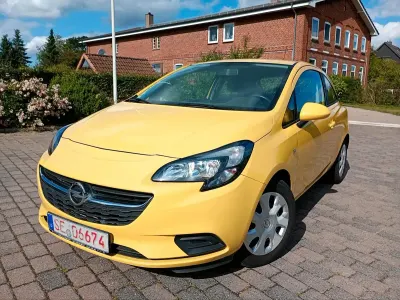 Gebraucht Opel Corsa 101 PS (74 kW) 2016 Gelb Kleinwagen