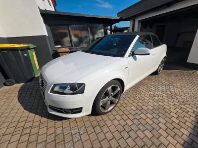 Gebraucht Audi A3 Cabriolet S-Line 140 PS (102 kW) 2013 Weiß Cabrio