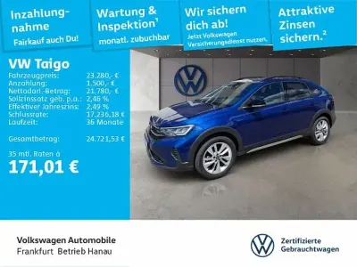 Gebraucht VW Taigo Goal 116 PS (85 kW) 2025 Blau SUV