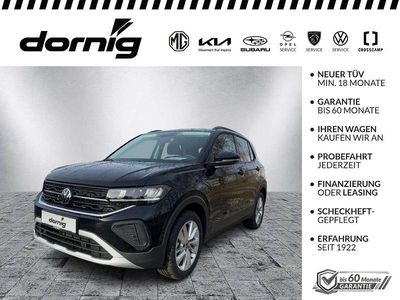Neu VW T-Cross Life 116 PS (85 kW) 2025 Schwarz perleffekt SUV