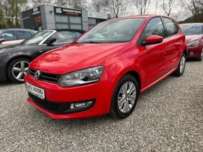 Second-hand VW Polo Team 60 CP (44 kW) 2011 Roșu Hatchback