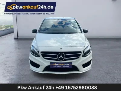 Gebraucht Mercedes B250 AMG line 211 PS (155 kW) 2017 Weiß Van / Kleinbus