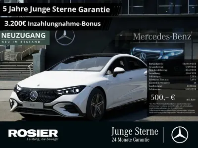 Gebraucht Mercedes EQE500 Premium Plus 300 kW (408 PS) 2025 Weiss / polarweiß Limousine