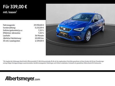 Nuova Seat Ibiza FR 116 CV (85 kW) 2025 Blu Berlina