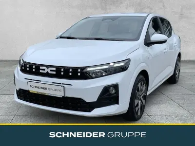 Nowe Dacia Sandero Expression 122 KM (89 kW) 2026 Biały Sedan/Limuzyna