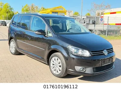 Gebraucht VW Touran Highline 170 PS (125 kW) 2013 Schwarz Van / Kleinbus