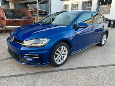 Brugt VW Golf VII Comfortline 125 HK (91 kW) 2017 Blå Hatchback
