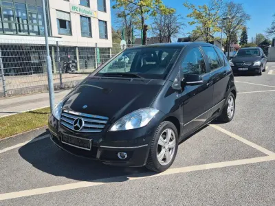 Używany Mercedes A170 Avantgarde 116 KM (85 kW) 2009 Czarny Sedan/Limuzyna