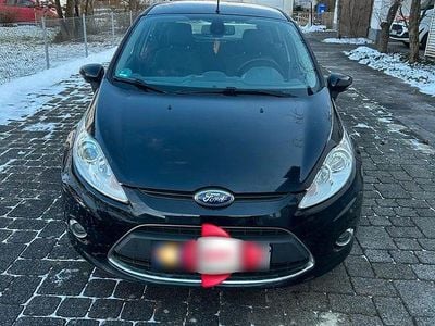 Gebraucht Ford Fiesta Titanium 82 PS (60 kW) 2011 Schwarz Kleinwagen
