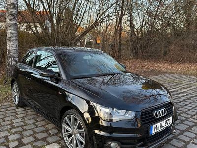 Gebraucht Audi A1 S-Line 86 PS (63 kW) 2013 Schwarz Kleinwagen