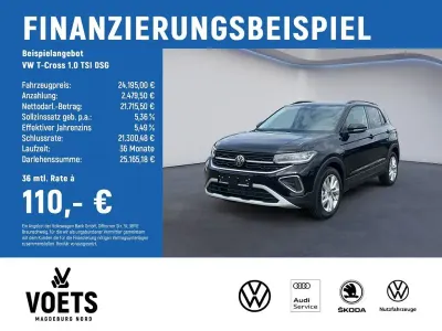 Neu VW T-Cross Life 116 PS (85 kW) 2025 Grau SUV