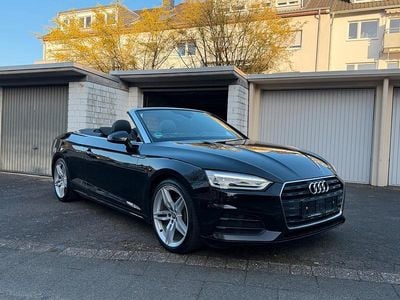 Gebraucht Audi A5 Cabriolet S-Line 190 PS (139 kW) 2018 Schwarz Cabrio