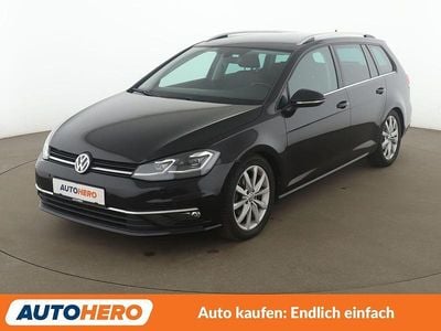 Usata VW Golf VII Highline 150 CV (110 kW) 2017 Nero Station wagon