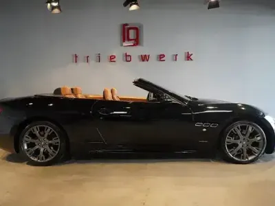 Brugt Maserati GranCabrio 460 HK (338 kW) 2019 Sort Cabriolet