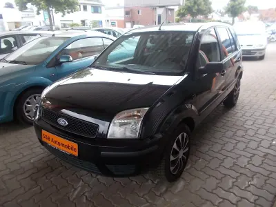 Gebraucht Ford Fusion 82 PS (60 kW) 2003 Schwarz Kleinwagen