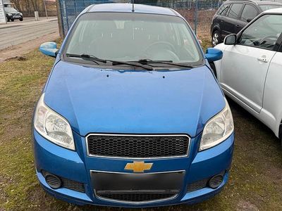 Gebraucht Chevrolet Aveo 84 PS (61 kW) 2009 Blau Kleinwagen