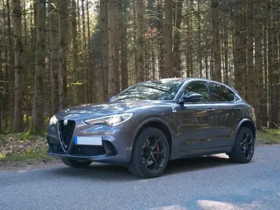 Gebraucht Alfa Romeo Stelvio Quadrifoglio 510 PS (375 kW) 2022 Grau SUV