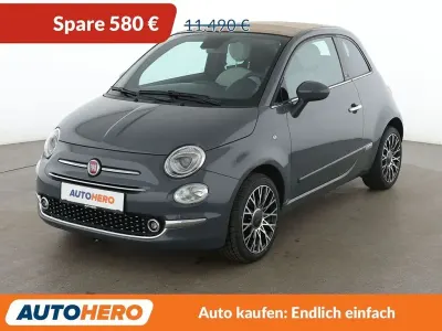 Gebraucht Fiat 500C Star 69 PS (50 kW) 2020 Grau Cabrio