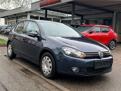 Usata VW Golf VI Team 105 CV (77 kW) 2010 Blu Utilitaria