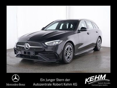 Gebraucht Mercedes C300 AMG 258 PS (189 kW) 2024 Obsidianschwarz (metallic) Kombi