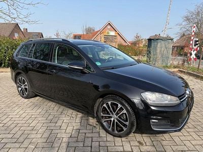 Brugt VW Golf VII Highline 150 HK (110 kW) 2014 Sort Stationcar
