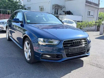Używany Audi A4 S-Line 190 KM (139 kW) 2015 Niebieski Kombi