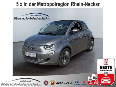 gebraucht Fiat 500e Cabrio Apple CarPlay Android Auto Klimaautom Fahrerprofil El. Verdeck El. Panodach