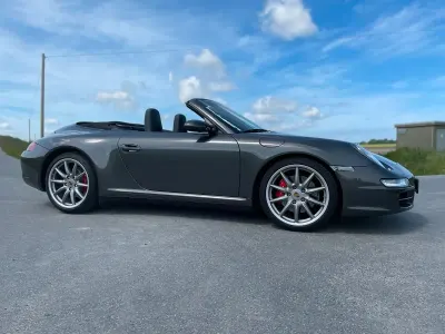 Gebraucht Porsche 911 Carrera 4S Cabriolet Chrono 355 PS (261 kW) 2007 Grau Cabrio