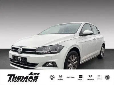 Gebraucht VW Polo Highline 95 PS (69 kW) 2019 Pure white (metallic) Kleinwagen