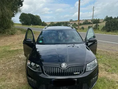 Gebraucht Skoda Octavia RS 184 PS (135 kW) 2014 Schwarz Kombi