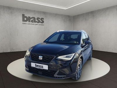 Gebraucht Seat Arona FR 110 PS (80 kW) 2022 Mitternachtsschwarz SUV