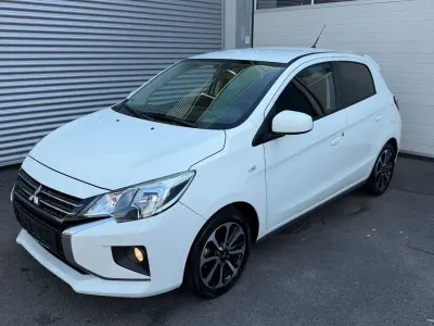 Gebraucht Mitsubishi Space Star 71 PS (52 kW) 2021 Weiß Kleinwagen
