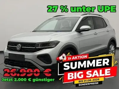 Neu VW T-Cross Life 116 PS (85 kW) 2026 Silber SUV