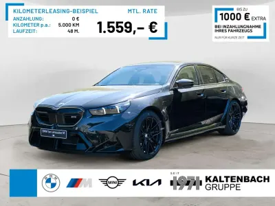Neu BMW M5 Sport Line 727 PS (534 kW) 2026 Schwarz Limousine