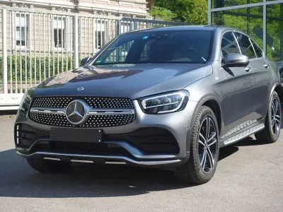 Używany Mercedes GLC400d 330 KM (242 kW) 2021 Szary Coupe