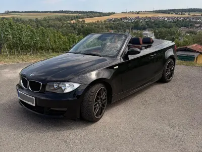 Gebraucht BMW 118 Cabriolet Sport Line 143 PS (105 kW) 2008 Schwarz Cabrio