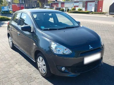 Gebraucht Mitsubishi Space Star 71 PS (52 kW) 2014 Grau Van / Kleinbus