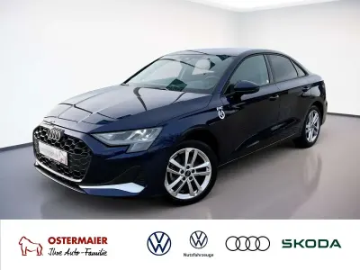 Used Audi A3 Advanced Plus 150 HP (110 kW) 2024 Blue Sedan