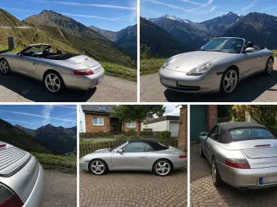 Używany Porsche 996 300 KM (220 kW) 2021 Srebrny Kabriolet