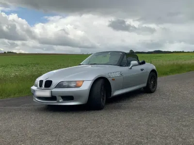 Brugt BMW Z3 118 HK (86 kW) 1996 Sølv Cabriolet