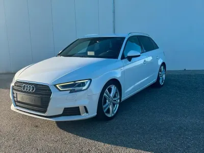 Gebraucht Audi A3 S-Line 116 PS (85 kW) 2019 Weiß Limousine