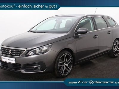 gebraucht Peugeot 308 SW 130 Allure *1.Hand*Navi*Leder*Pano.*