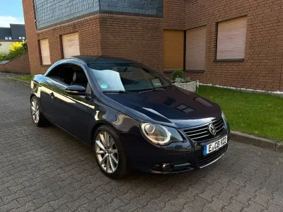 Gebraucht VW Eos GT 160 PS (117 kW) 2010 Blau Cabrio