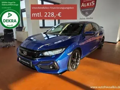 Brugt Honda Civic Comfort 129 HK (94 kW) 2022 Blå Sedan