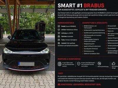 Second-hand Smart #1 Brabus 314 kW (428 CP) 2023 Negru SUV
