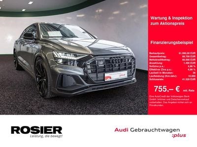 Gebraucht Audi Q8 Business 286 PS (210 kW) 2022 Grau / daytonagrau perleffekt SUV