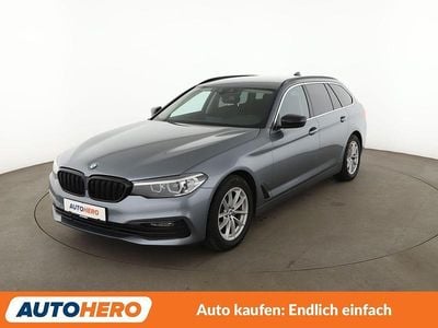 Gebraucht BMW 520 190 PS (139 kW) 2018 Silber Kombi