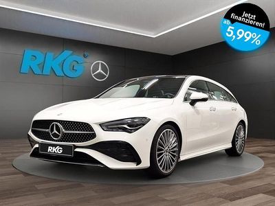 Weiß Gebraucht 2024 Mercedes CLA200 Shooting Brake AMG Kombi | 34.450 € (Fairer Preis)