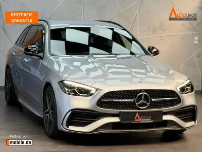 Gebraucht Mercedes C220 AMG line 197 PS (144 kW) 2023 Hightechsilber metallic Kombi