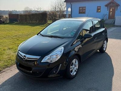 Gebraucht Opel Corsa Edition 95 PS (69 kW) 2013 Schwarz Kleinwagen